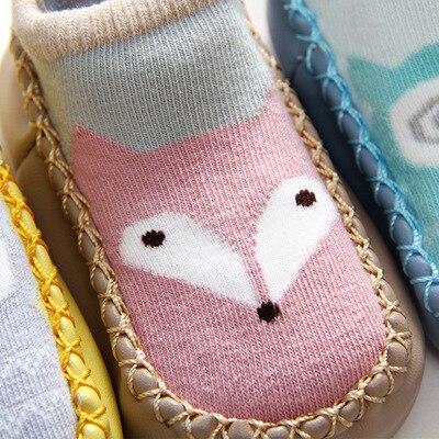 1 Pair Newborn Warm Socks Baby Boy Girl Cartoon