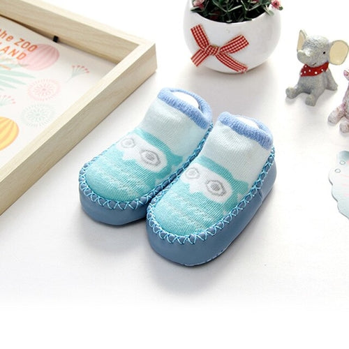 1 Pair Newborn Warm Socks Baby Boy Girl Cartoon