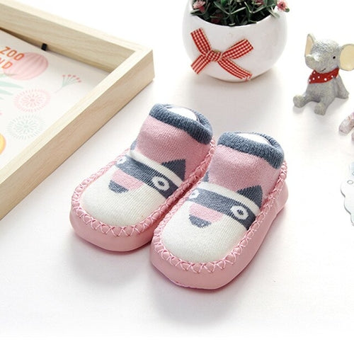 1 Pair Newborn Warm Socks Baby Boy Girl Cartoon