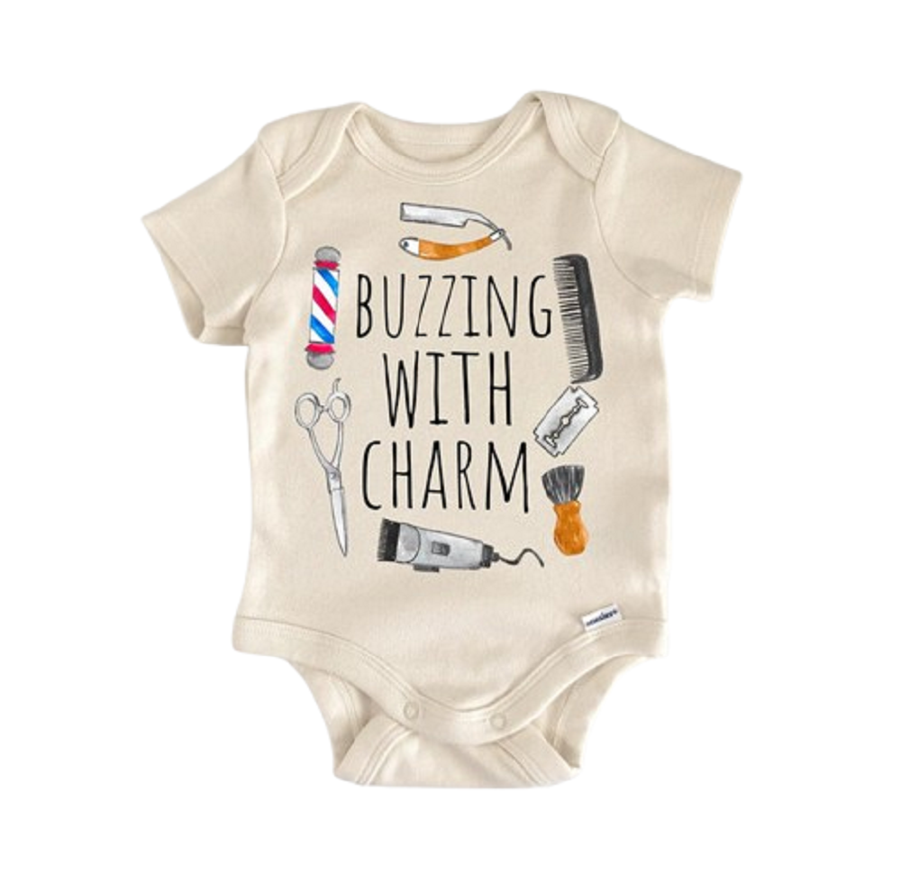 Barber Hairdress Haircut - Baby Boy Girl Clothes Infant Bodysuit Funny