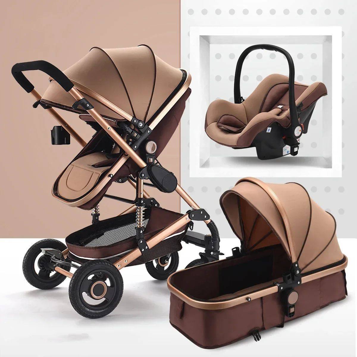 3-in-1 baby stroller