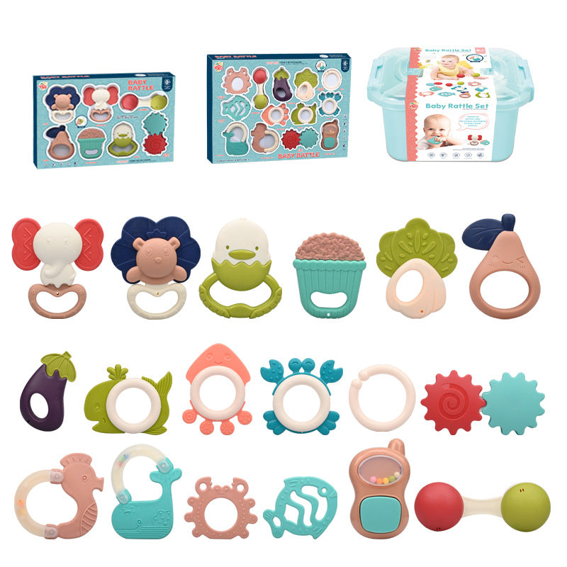 Baby Teether Rattle Toy
