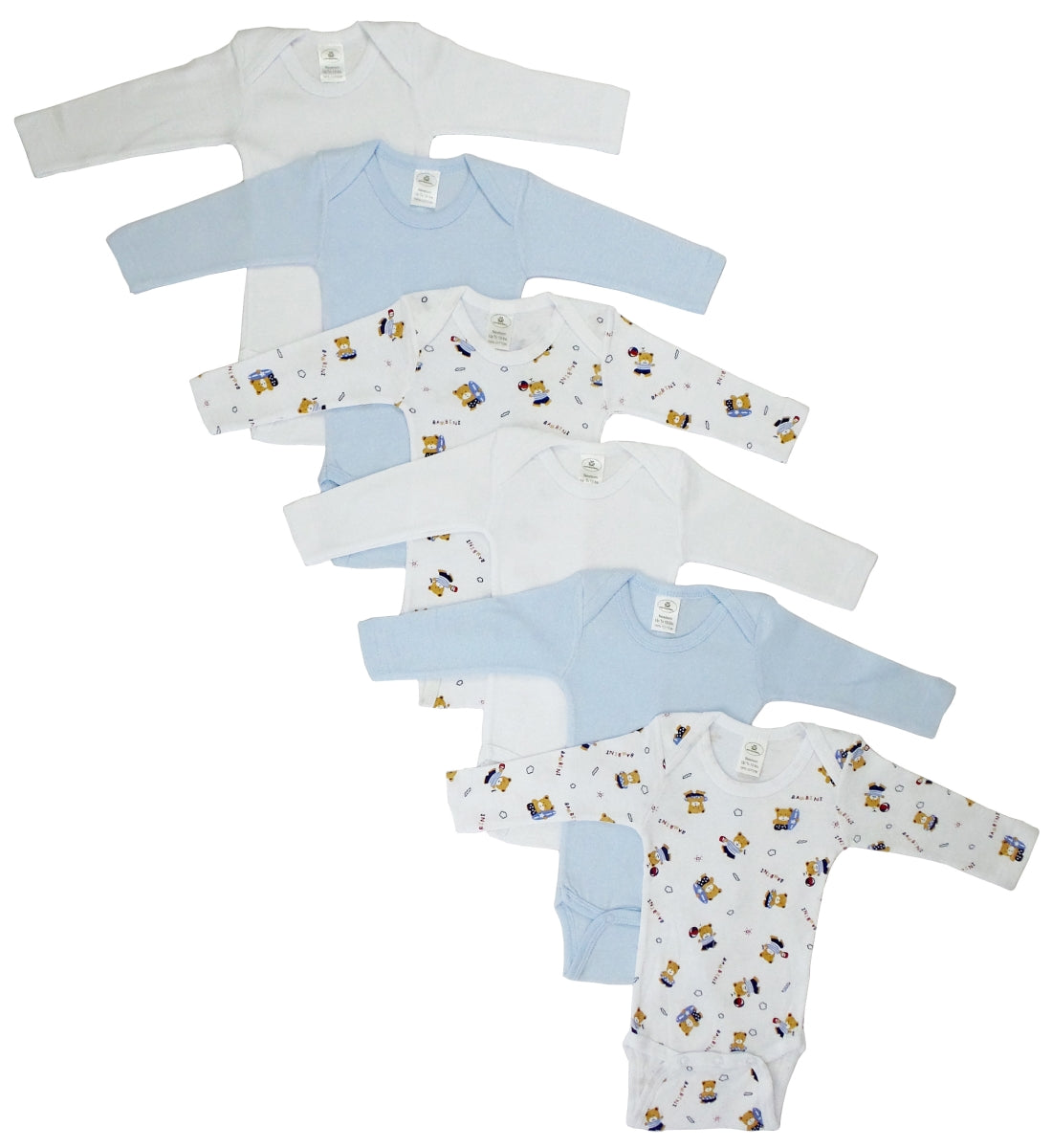 Bambini CS-102NB-Bear-102NB-Bear Boys Longsleeve Printed Variety,