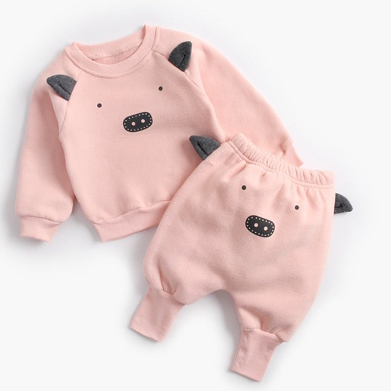 Autumn Winter Animals Toddler Set