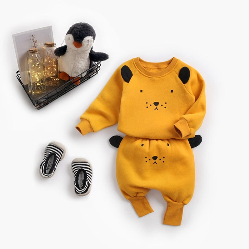 Autumn Winter Animals Toddler Set