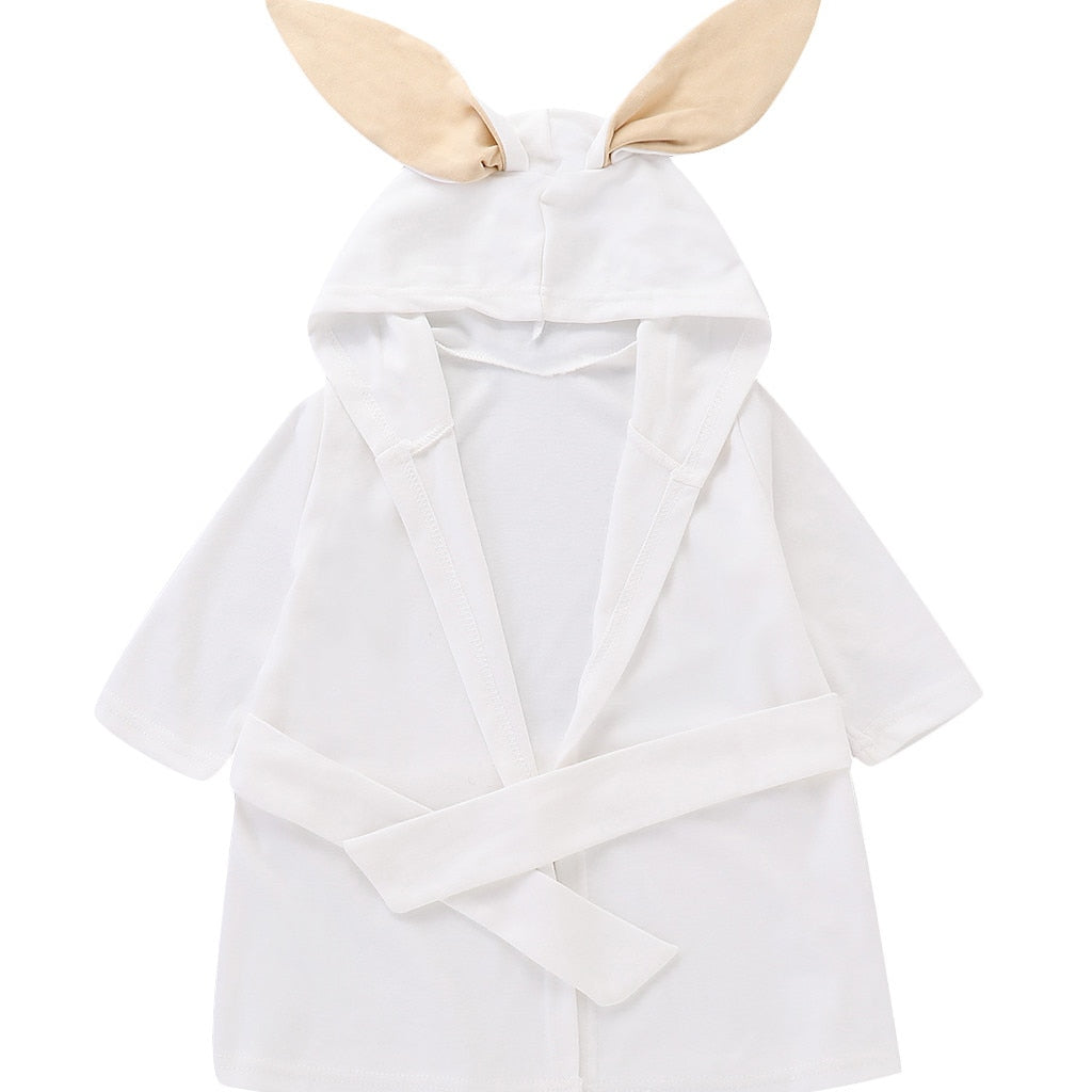 Boys and Girls long sleeved solid color hooded