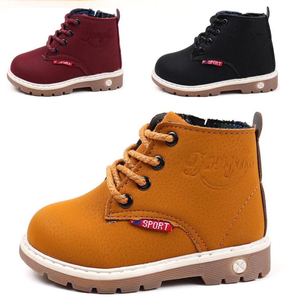 Winter Fashion Boys Girls Casual Plush