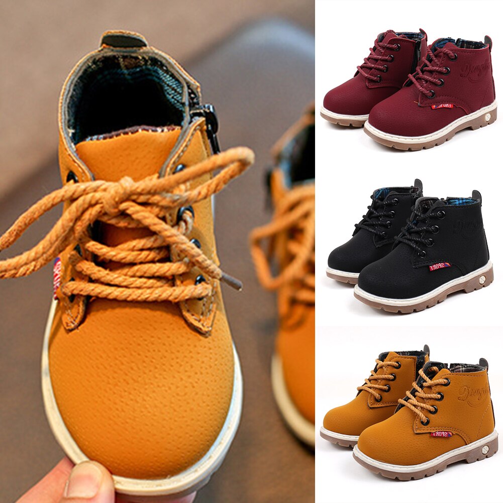 Winter Fashion Boys Girls Casual Plush