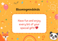 Bloomingmindskids Gift Card