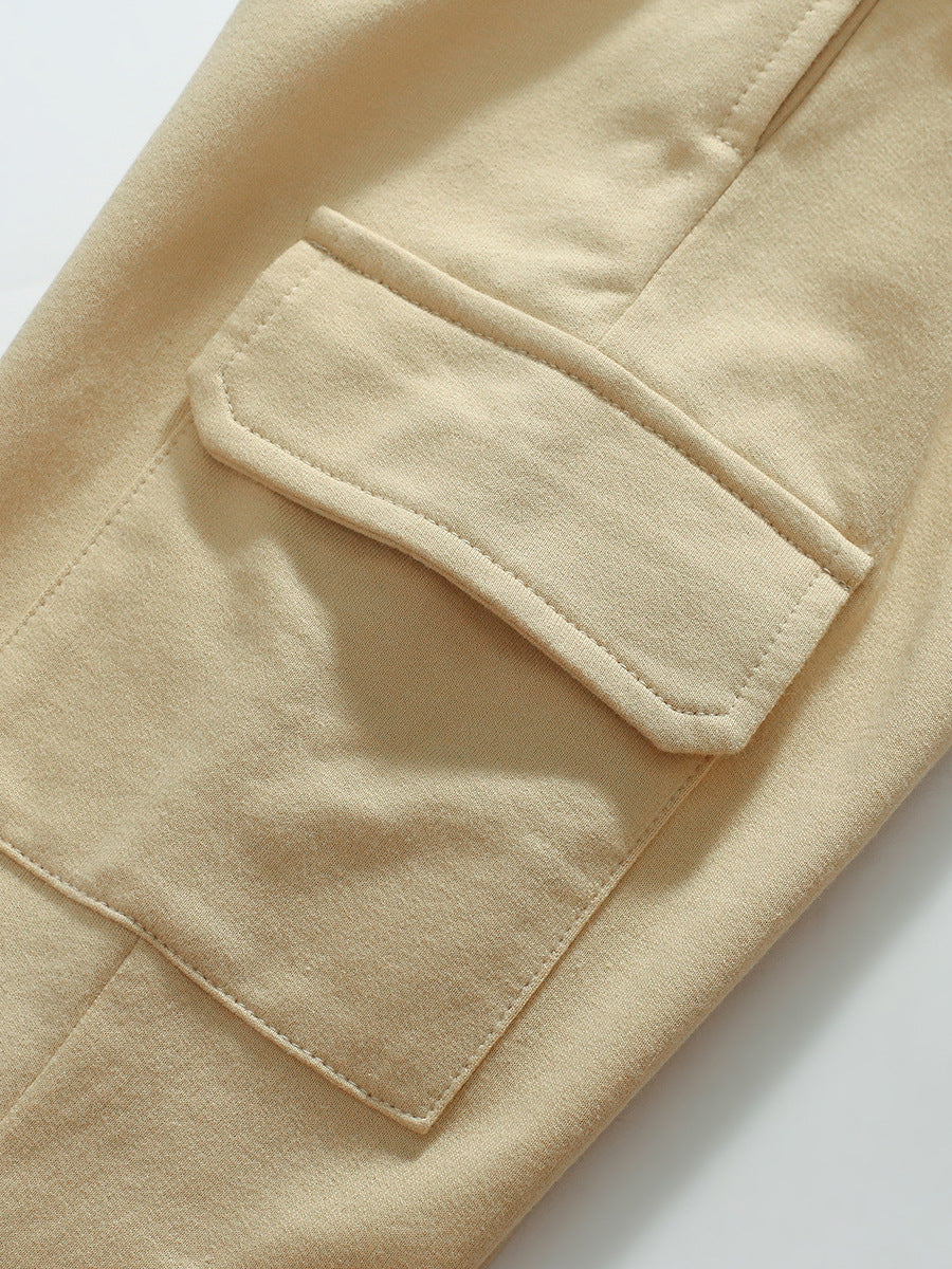 Spring And Autumn Boys Sling Bag Pattern Color Patchwork Long Sleeves