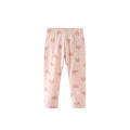 Autumn Arrival Baby Kids Girls Hearts Pattern Casual Pants