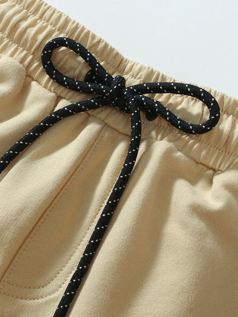 Spring And Autumn Boys Sling Bag Pattern Color Patchwork Long Sleeves