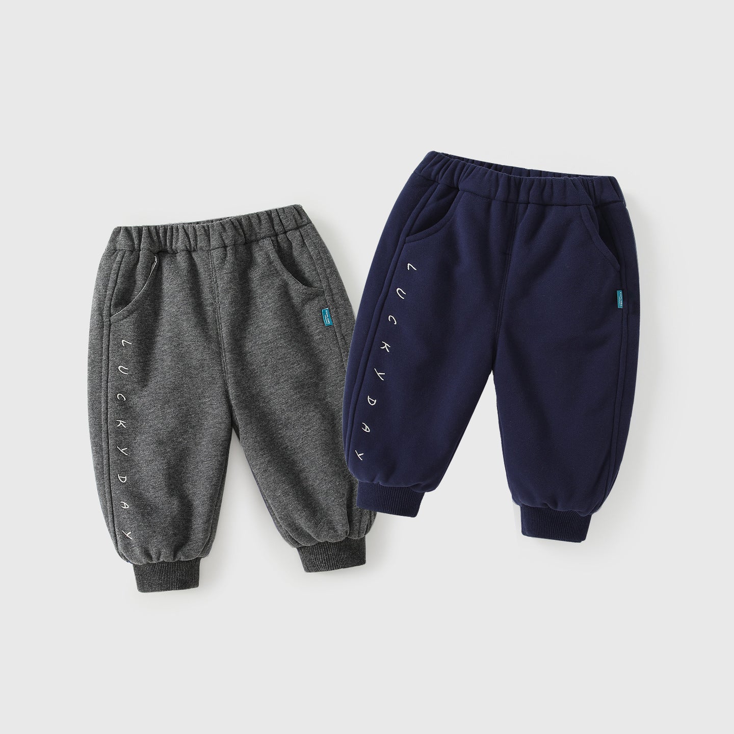 Winter Arrival Casual Baby Kids Boys Letters Embroidered Pattern